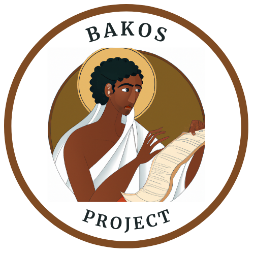 Bakos Project Logo with image of the Ethiopian Eunuch