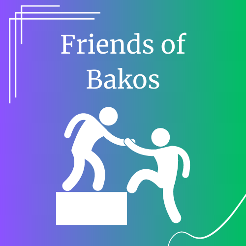 Link to learn more about how to become a Friend of Bakos